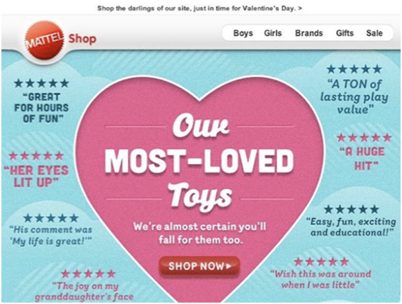 Valentine's Email Marketing
