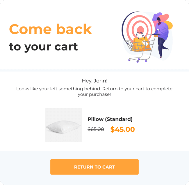 automated cart-abandonment emails for effective ecommerce email marketing