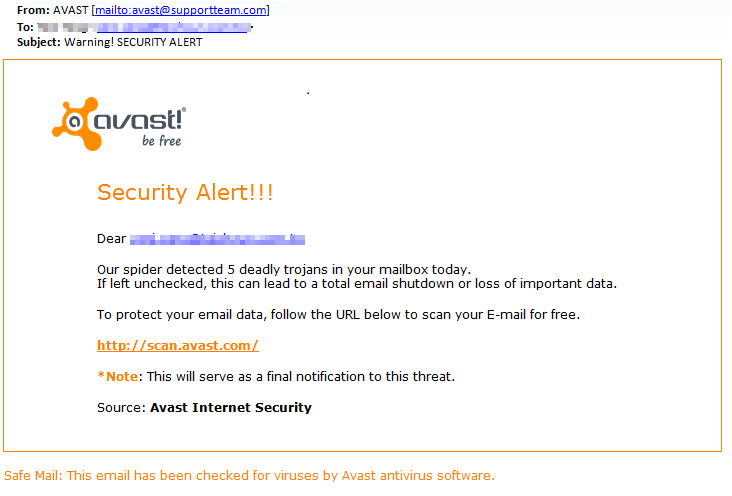 email antivirus safety avast