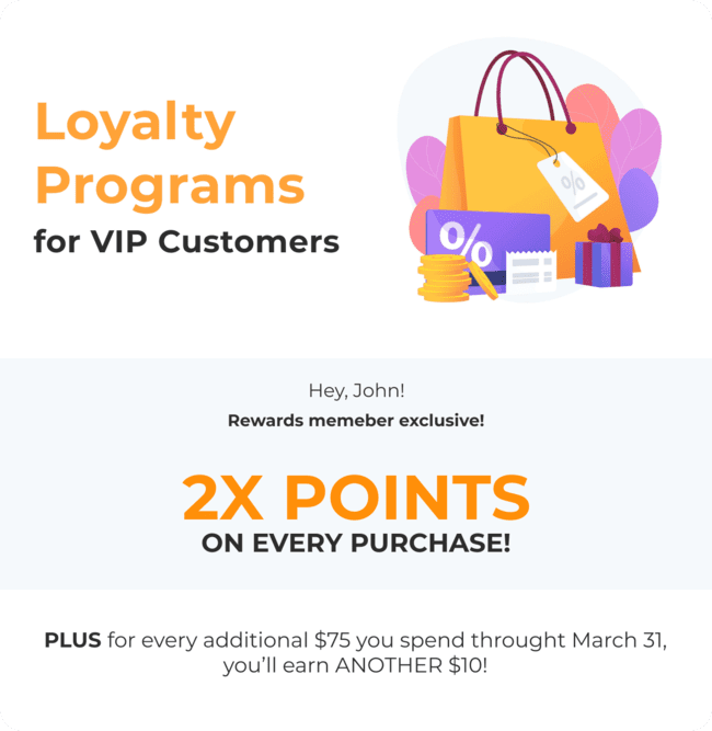 emailmarketing campaigns for loyalty programs for vip customers